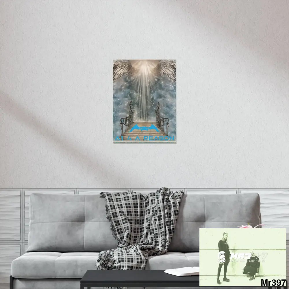 AI 4 A Reason stairway to heaven. Matte Vertical Posters Poster
