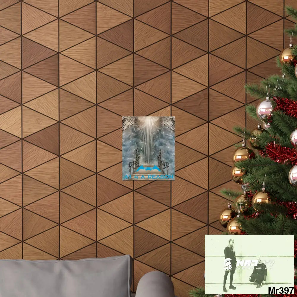 AI 4 A Reason stairway to heaven. Matte Vertical Posters Poster