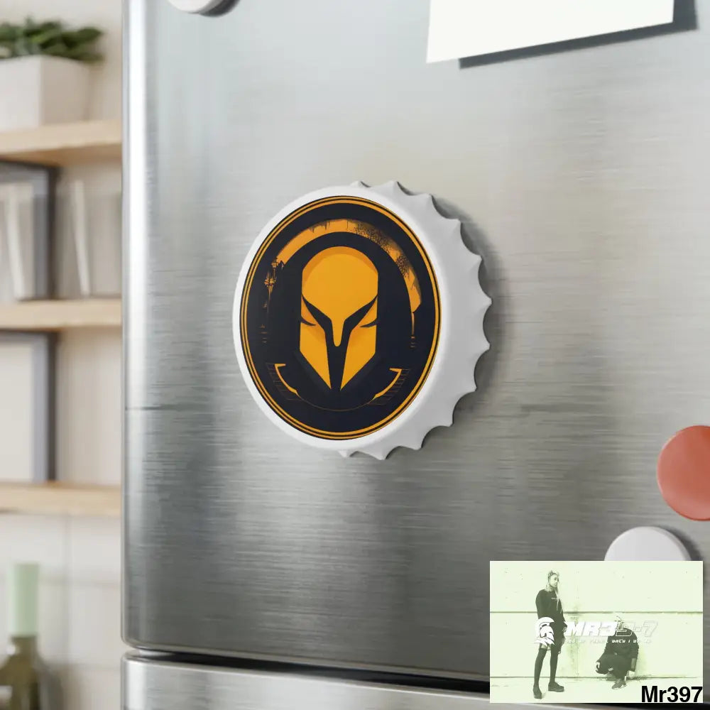 AI A1-Sparta themed Magnetic Bottle Opener One size / White Accessories