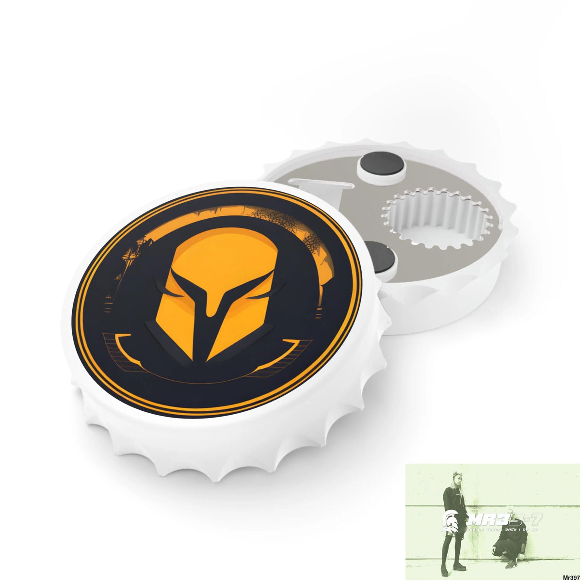 AI A1-Sparta themed Magnetic Bottle Opener One size / White Accessories