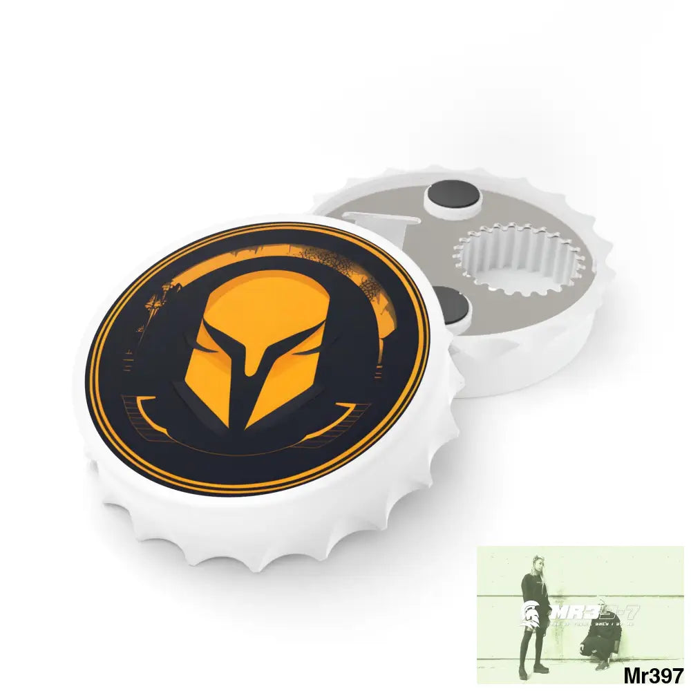 AI A1-Sparta themed Magnetic Bottle Opener One size / White Accessories