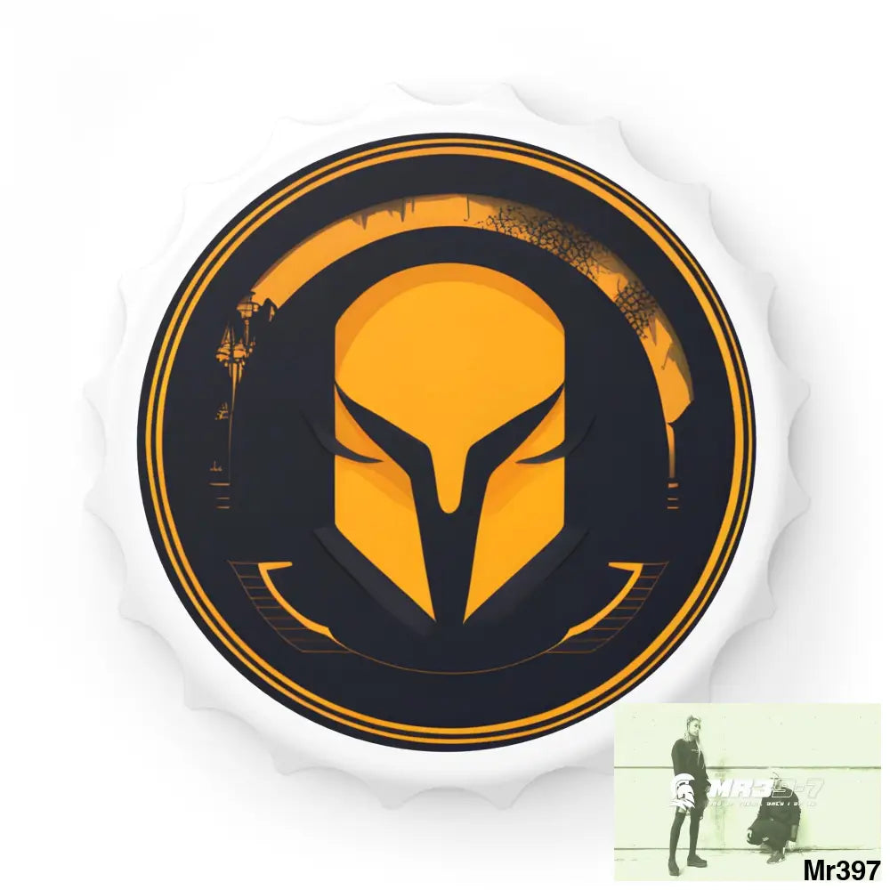 AI A1-Sparta themed Magnetic Bottle Opener One size / White Accessories