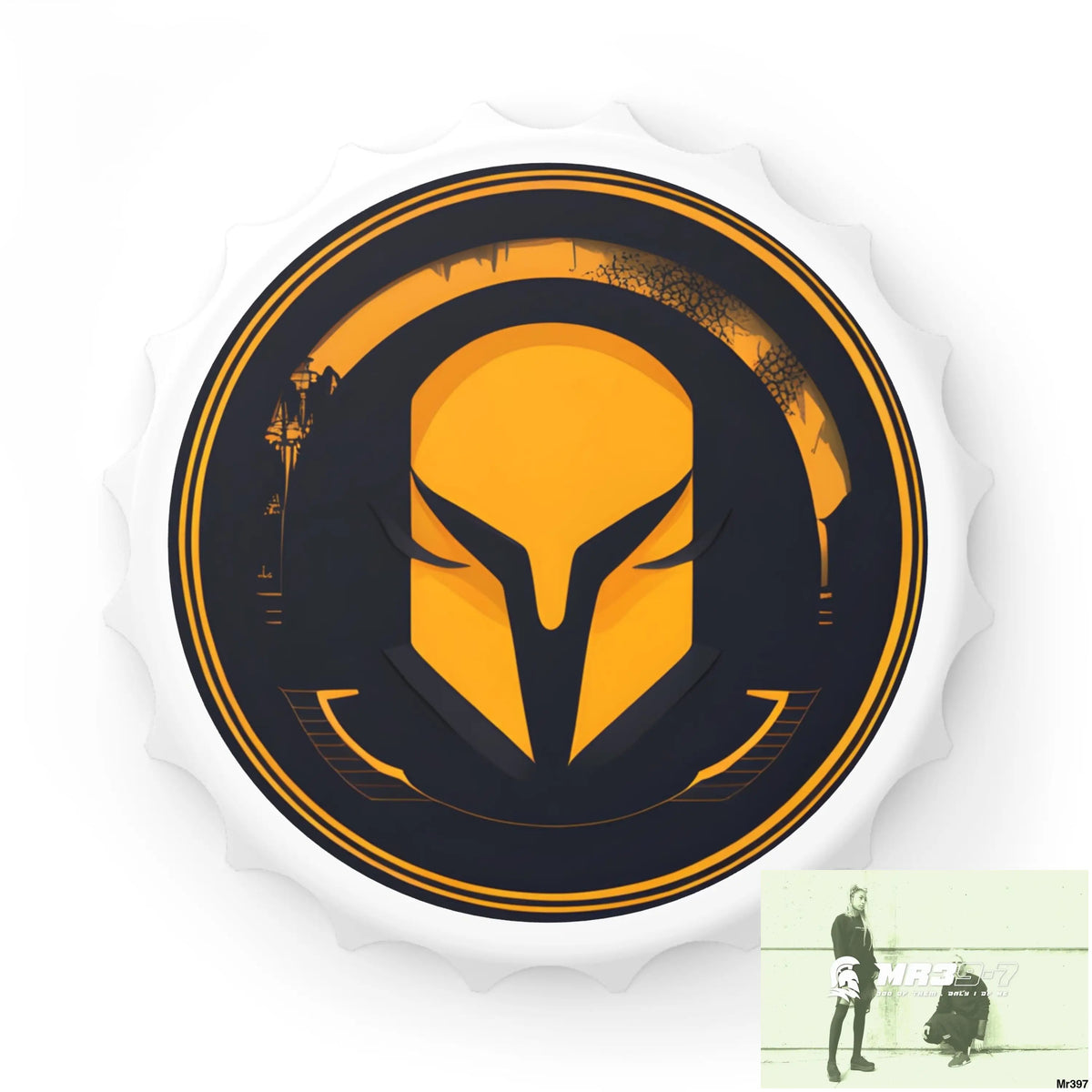 AI A1-Sparta themed Magnetic Bottle Opener One size / White Accessories