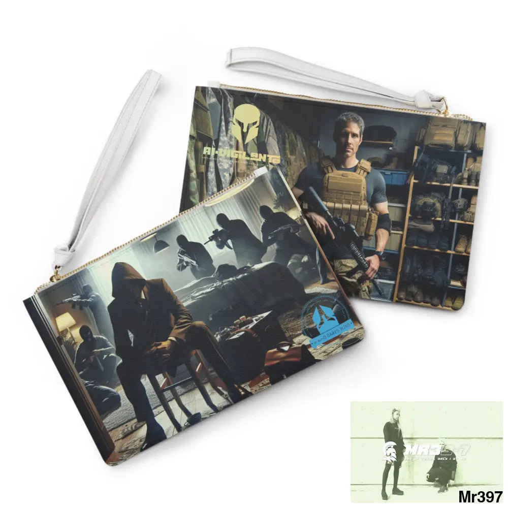 AI A1WDW + A1-Vigilante My Death Flat 17-24 Ex Military to Pro Vigilante 1991- 01-10X-24 Themed Ladies Clutch Bag One
