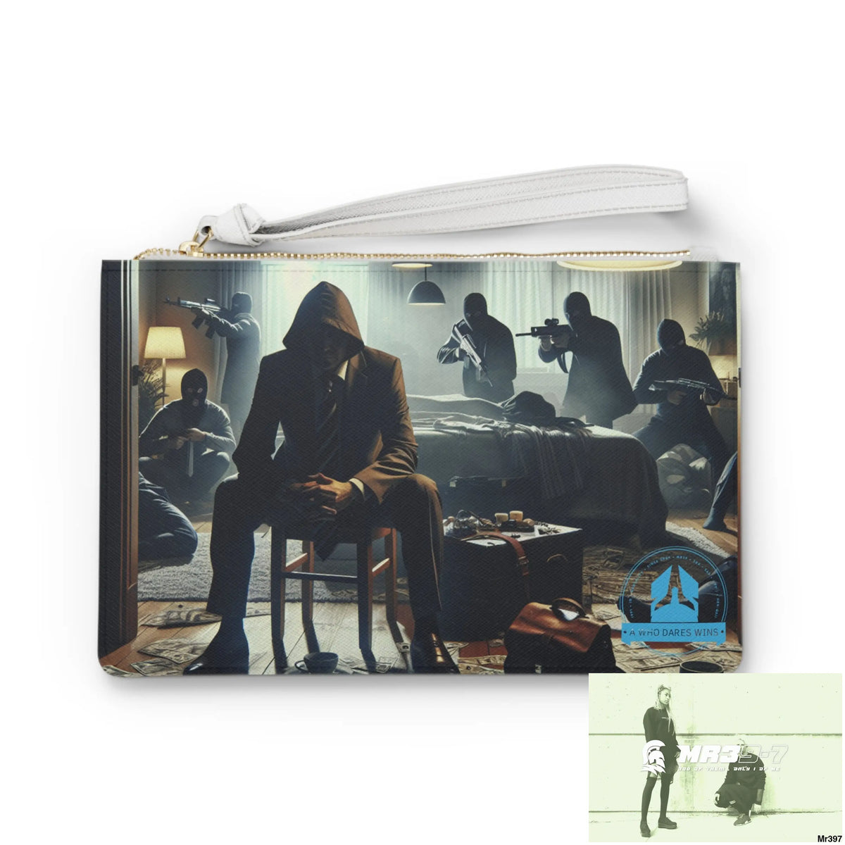 AI A1WDW + Mr39’7 My Death Flat 17-24 Ex Military to Pro Vigilante 1991- 01-10X-24 Themed Ladies Clutch Bag One size