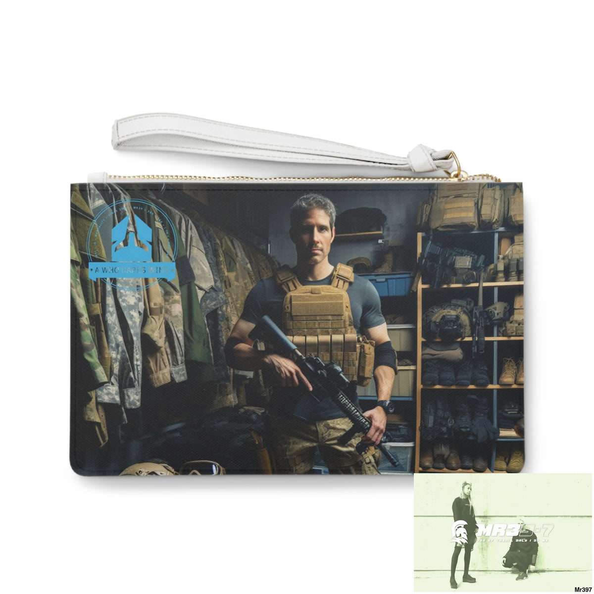 AI A1WDW My Death Flat 17-24 Ex Military to Pro Vigilante 1991- 01-10X-24 Themed Ladies Clutch Bag One size Bags