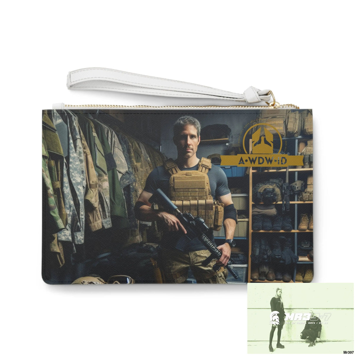 AI A1WDW + RSF ID My Death Flat 17-24 Ex Military to Pro Vigilante 1991- 01-10X-24 Themed Ladies Clutch Bag One size