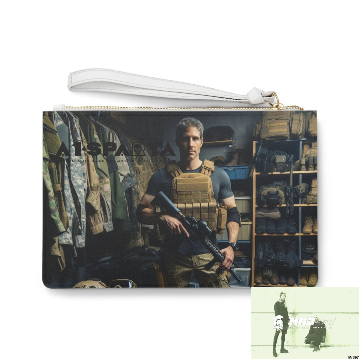 AI A1WDW/Sparta My Death Flat 17-24 Ex Military to Pro Vigilante 1991- 01-10X-24 Themed Ladies Clutch Bag One size Bags