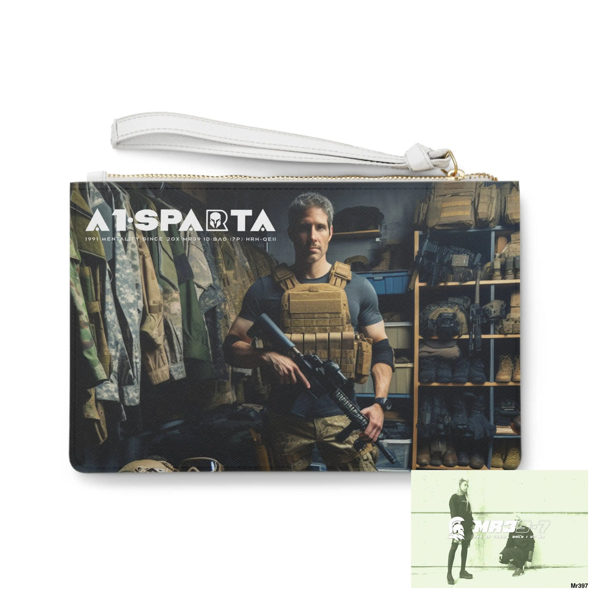 AI A1WDW/Sparta My Death Flat 17-24 Ex Military to Pro Vigilante 1991- 01-10X-24 Themed Ladies Clutch Bag One size Bags