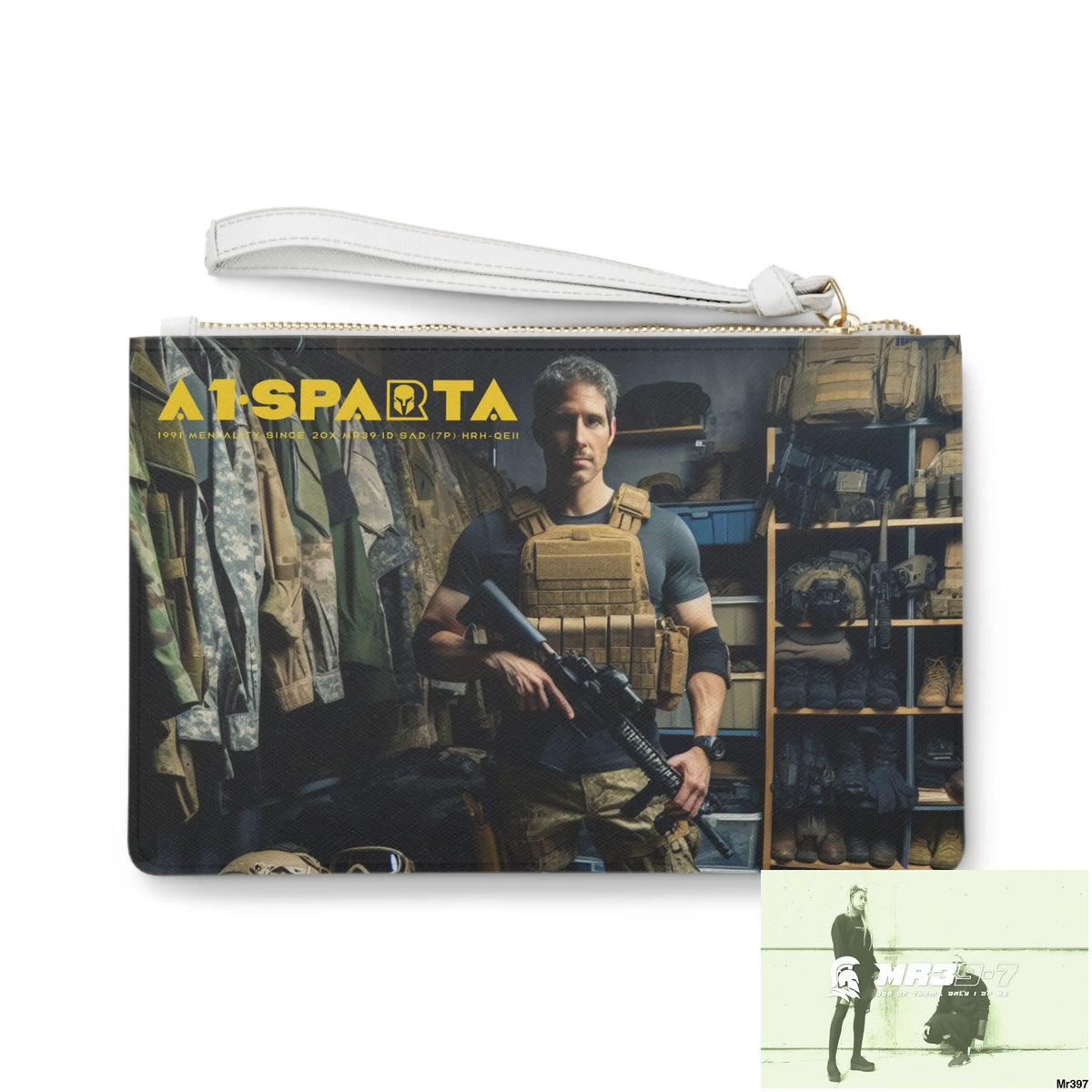 AI A1WDW/Sparta My Death Flat 17-24 Ex Military to Pro Vigilante 1991- 01-10X-24 Themed Ladies Clutch Bag One size Bags