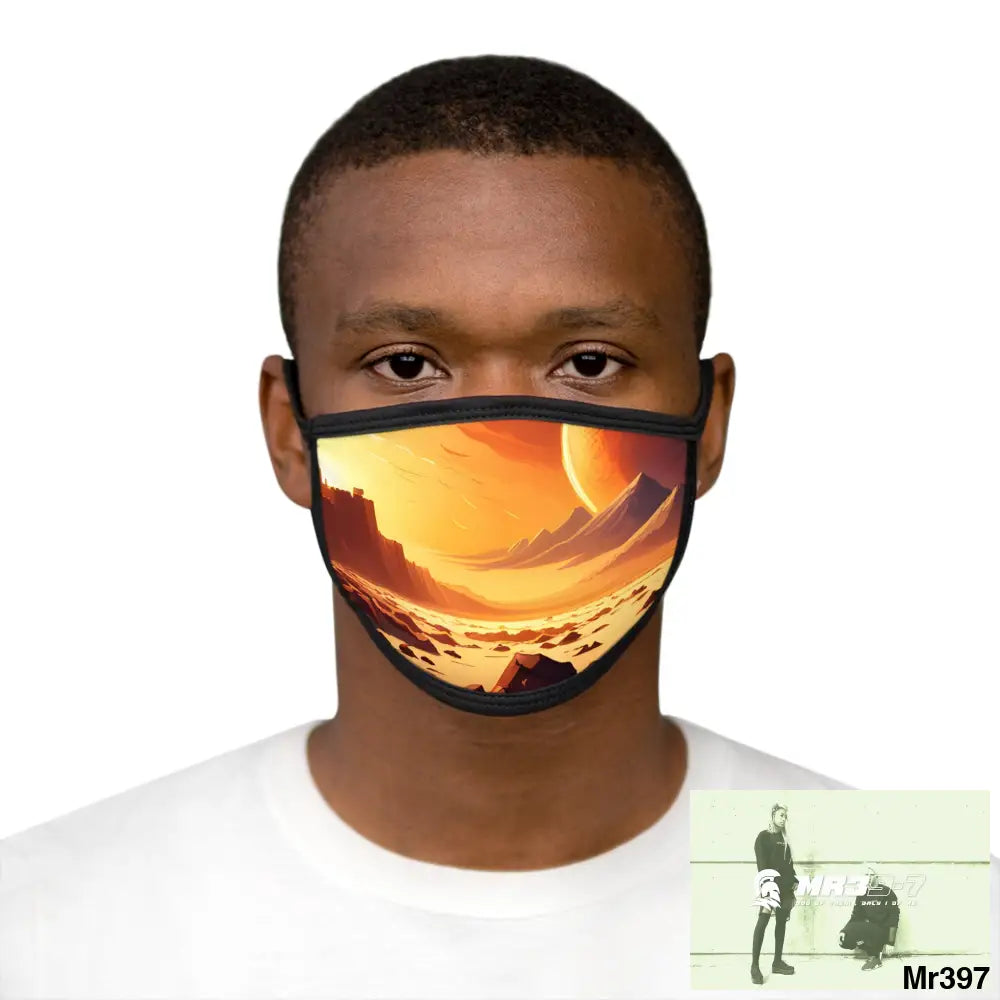 AI Radiation theme attack 2014 Mixed-Fabric Face Mask One size Accessories