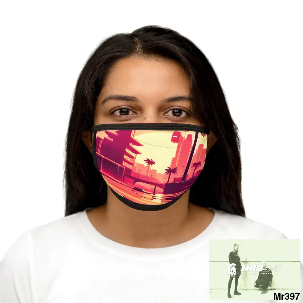 AI Radiation theme attack 2014 Mixed-Fabric Face Mask One size Accessories