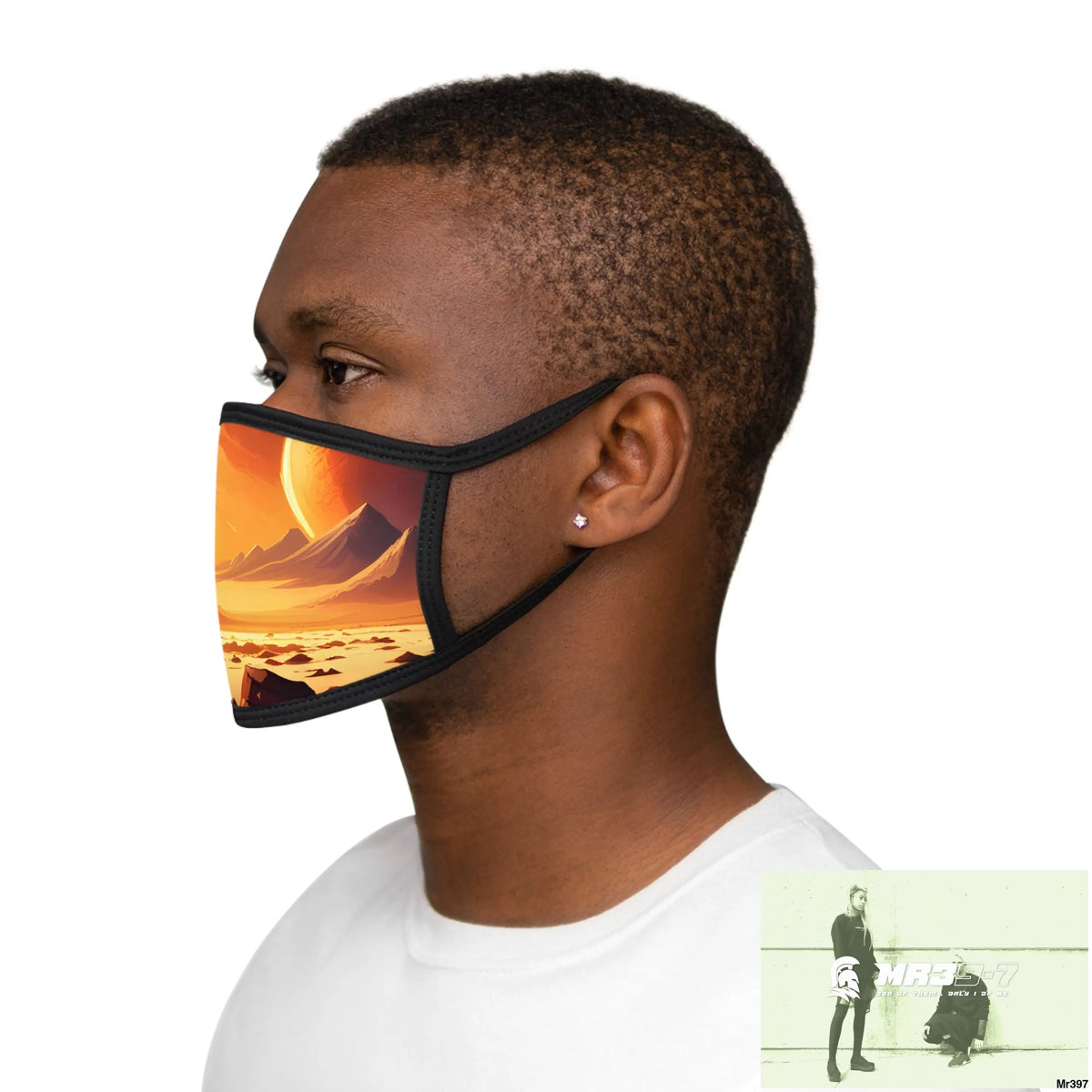 AI Radiation theme attack 2014 Mixed-Fabric Face Mask One size Accessories