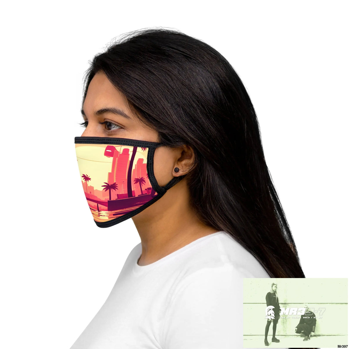 AI Radiation theme attack 2014 Mixed-Fabric Face Mask One size Accessories