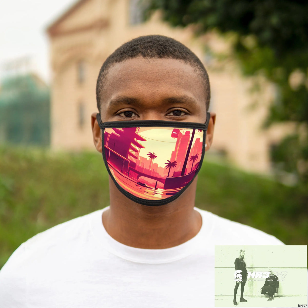 AI Radiation theme attack 2014 Mixed-Fabric Face Mask One size Accessories