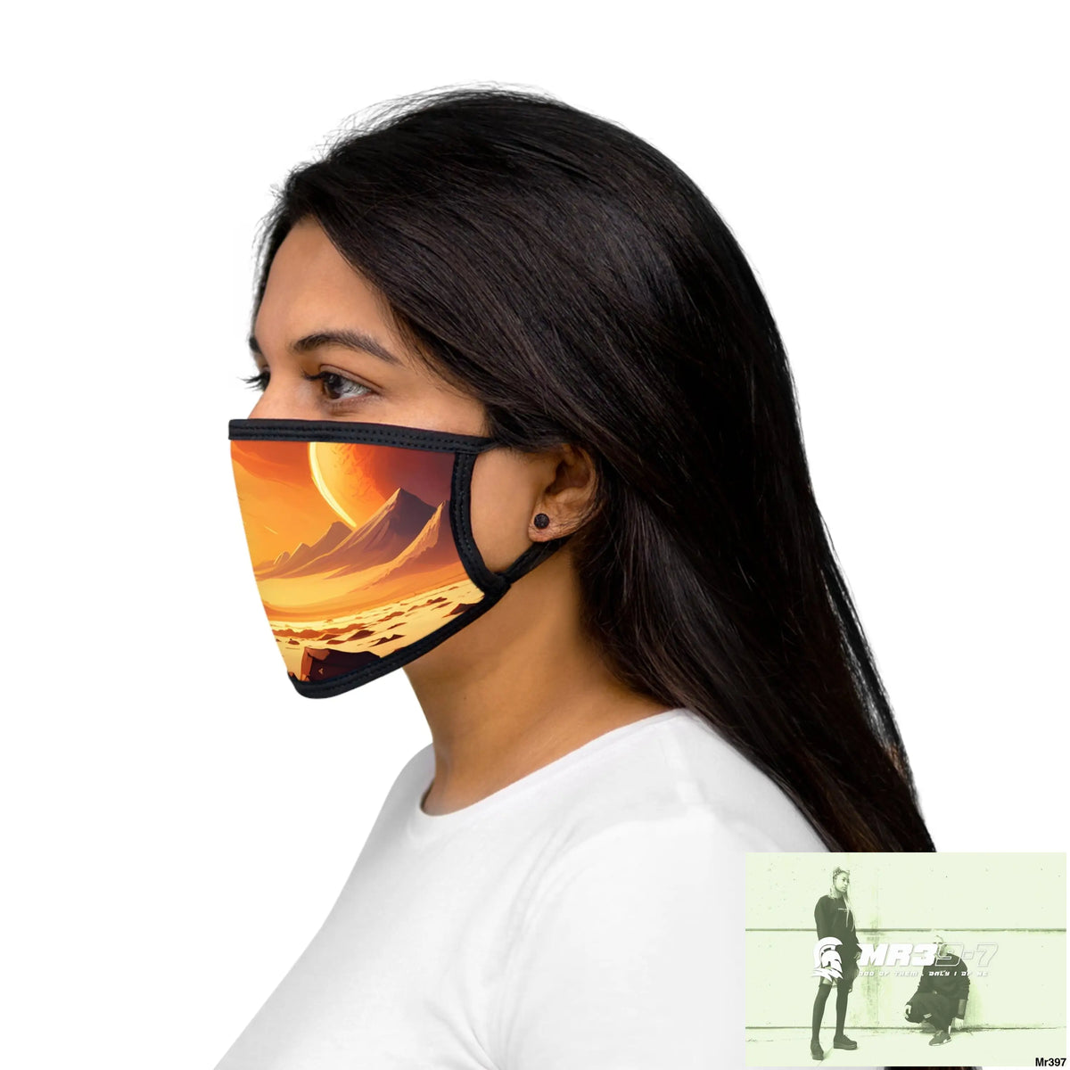 AI Radiation theme attack 2014 Mixed-Fabric Face Mask One size Accessories
