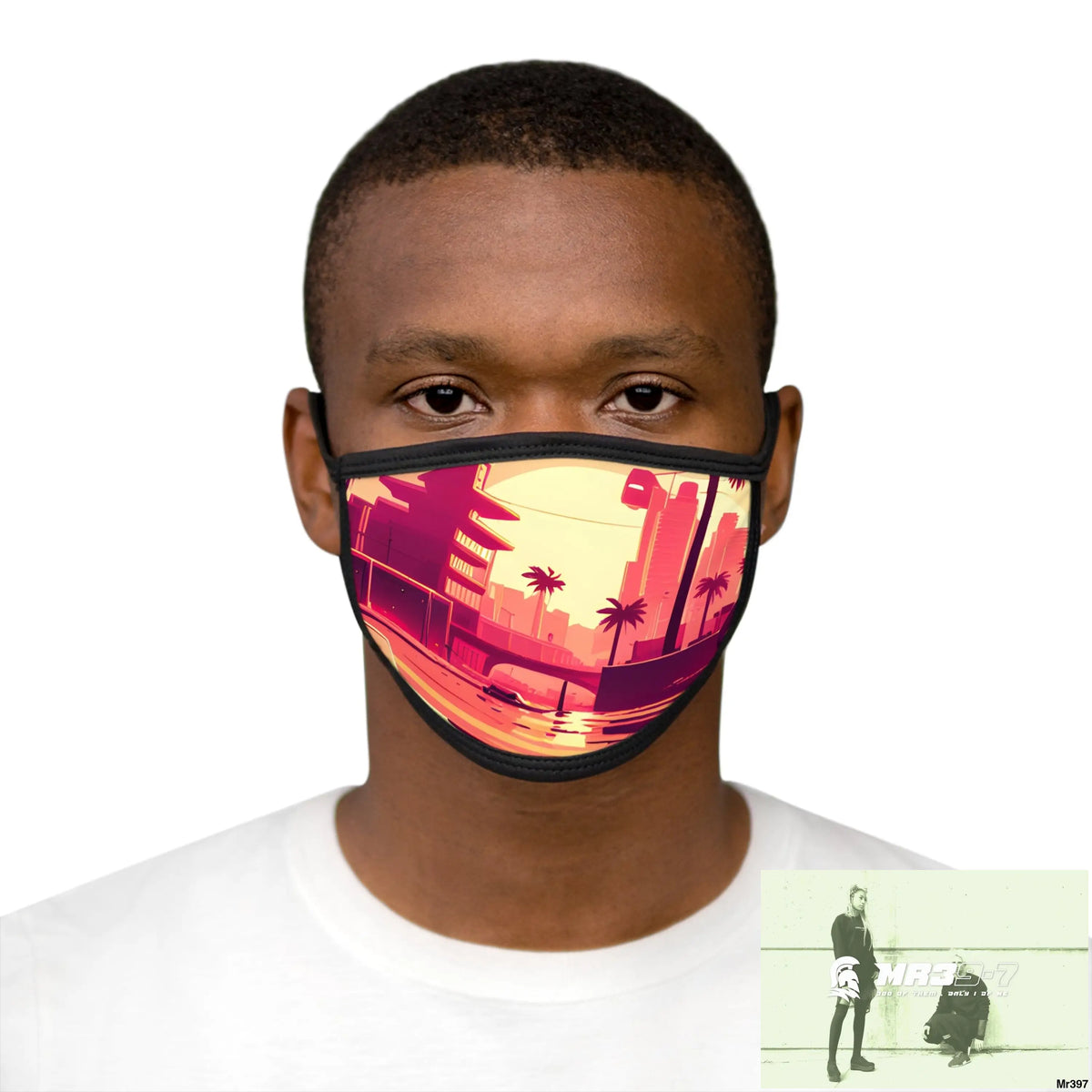 AI Radiation theme attack 2014 Mixed-Fabric Face Mask One size Accessories