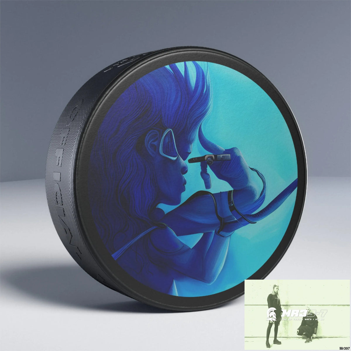 AI Scuba Vigilante Dive Dahab Theme Hockey Puck 3’’ Accessories