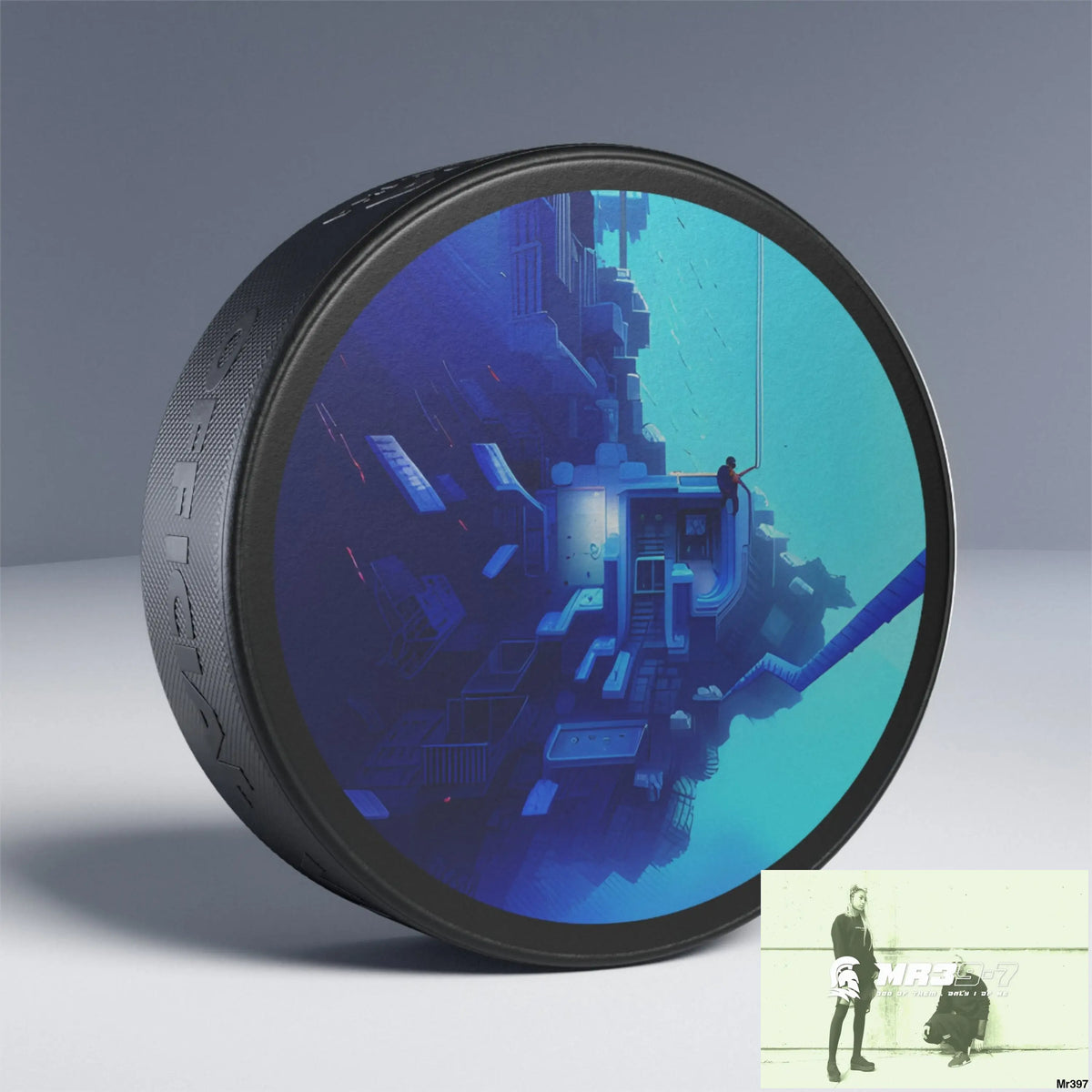 AI Scuba Vigilante Dive Dahab Theme Hockey Puck 3’’ Accessories
