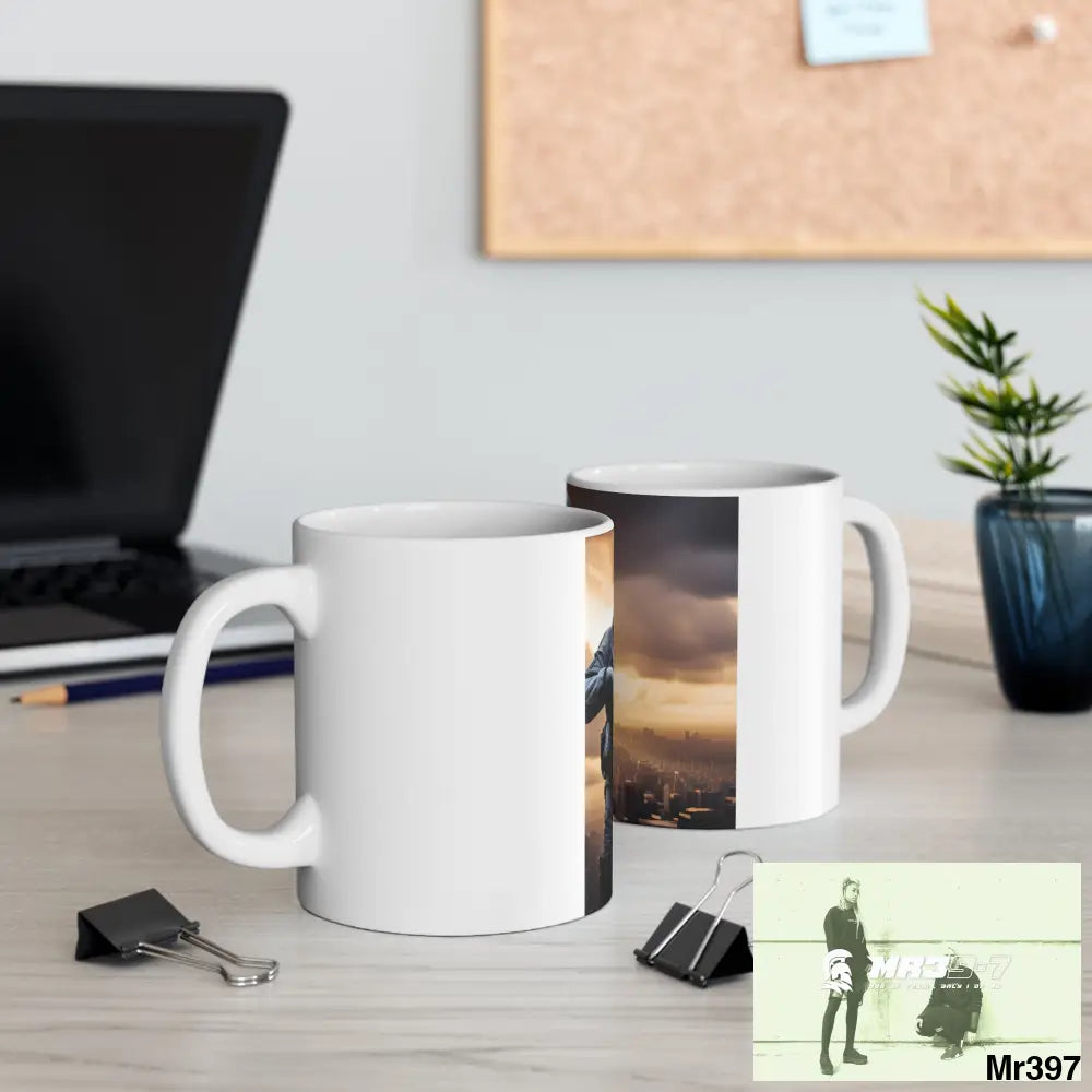 AI SF theme Ceramic Mug 11oz 11oz Mug