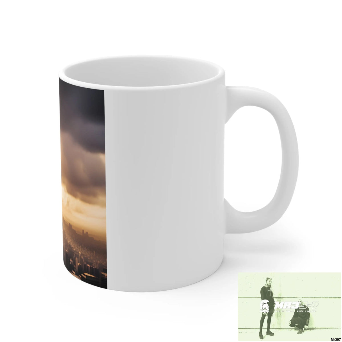 AI SF theme Ceramic Mug 11oz 11oz Mug