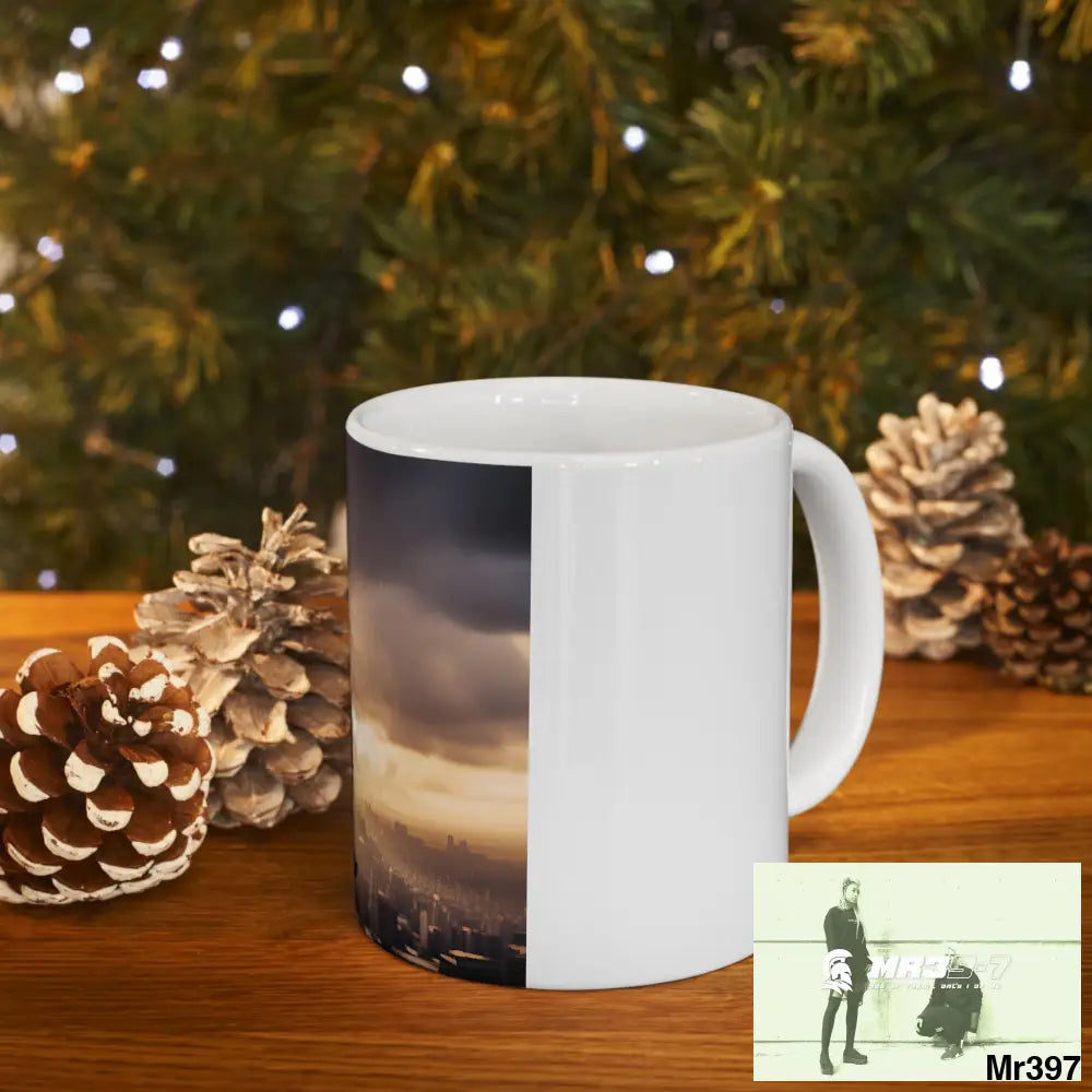 AI SF theme Ceramic Mug 11oz 11oz Mug