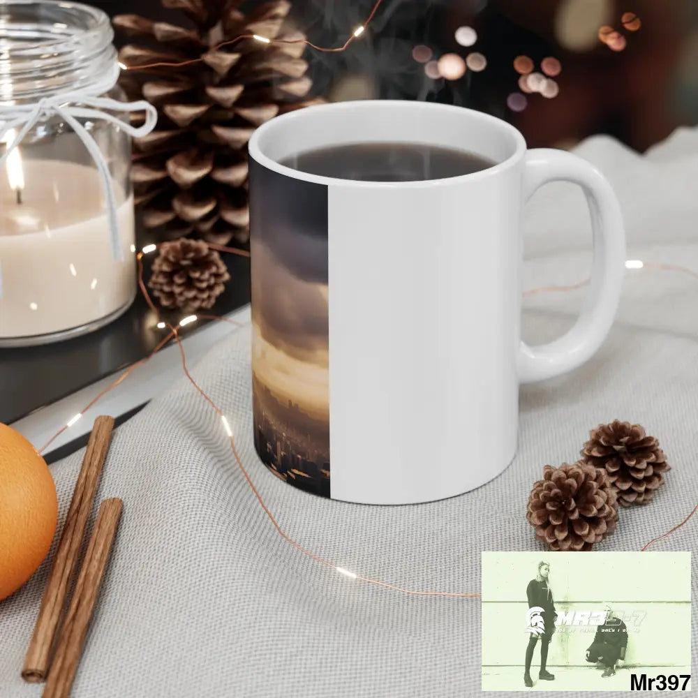 AI SF theme Ceramic Mug 11oz 11oz Mug