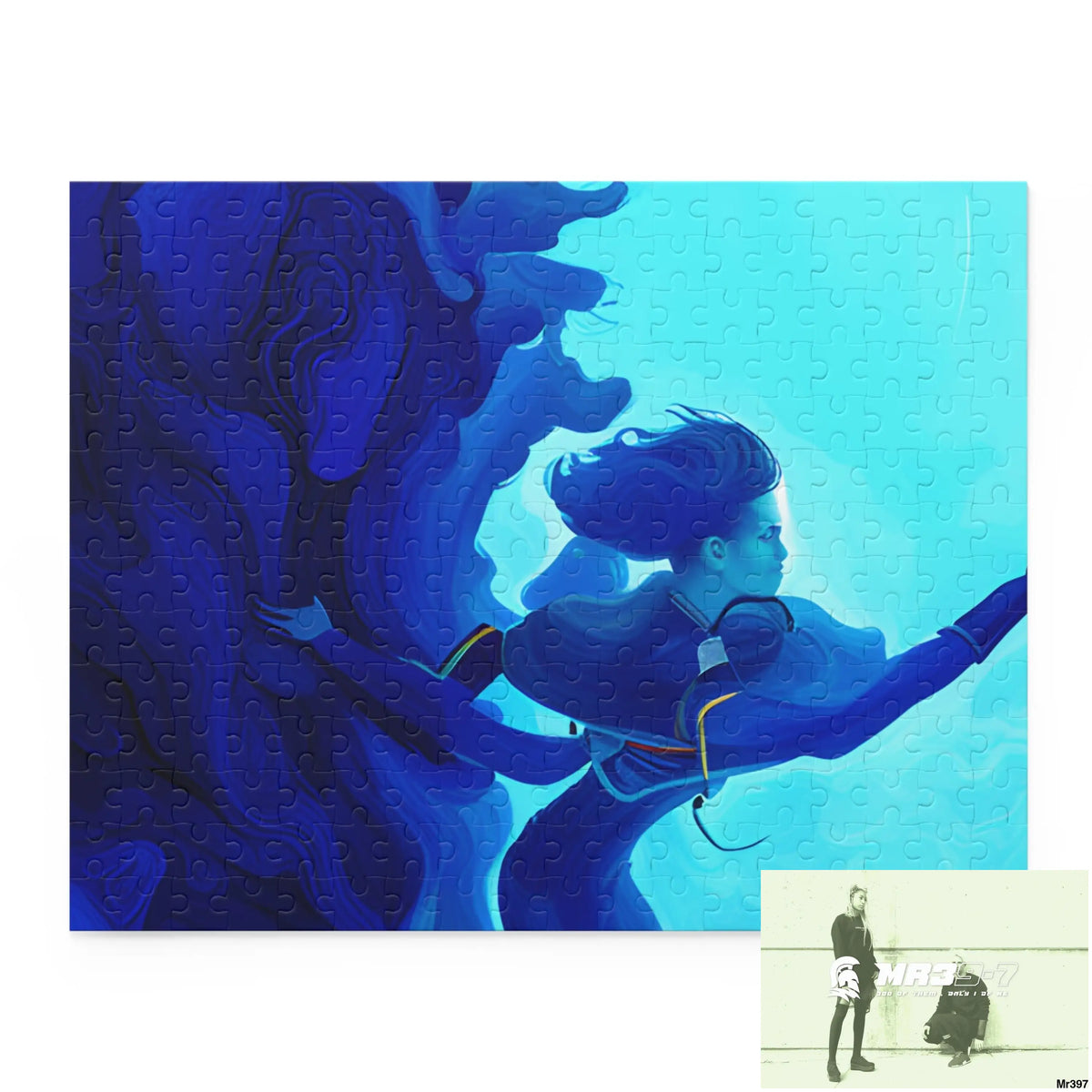 AI Special Dive Days Dahab to Eyton Window #N02 View No 22 Gods Intervention Puzzle (120 252 500-Piece) 14’’ × 11’’