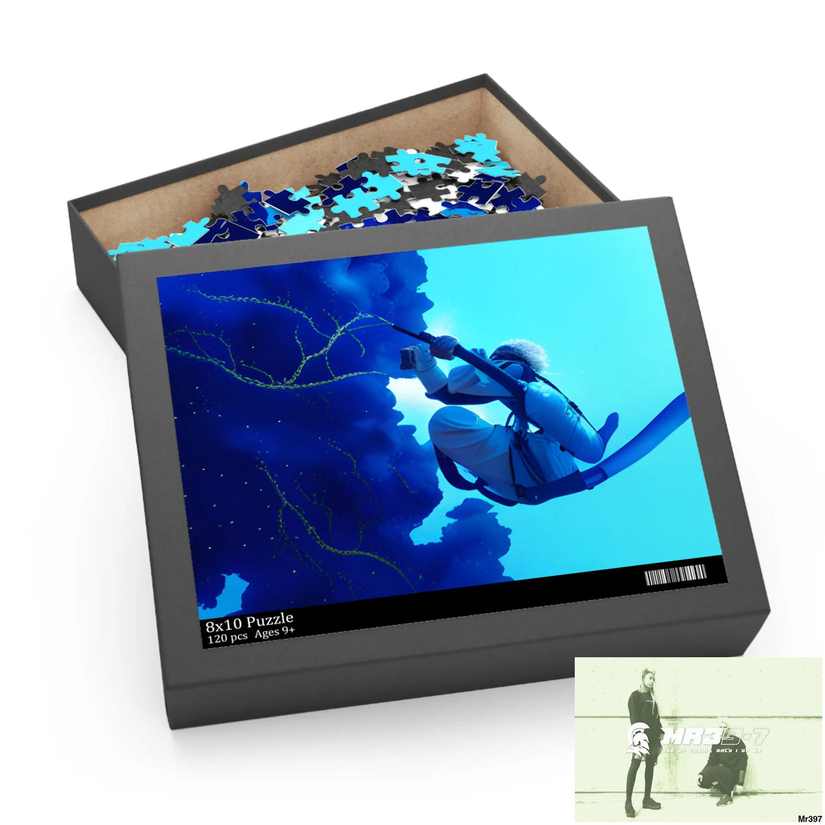 AI Special Dive Days Dahab to Eyton Window View #N013 No 22 Gods Intervention Puzzle (120 252 500-Piece) Puzzle