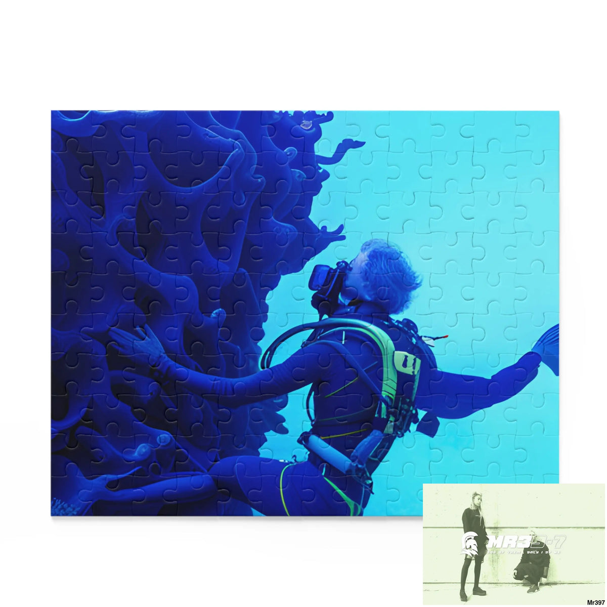 AI Special Dive Days Dahab to Eyton Window View #N016 No 22 Gods Intervention Puzzle (120 252 500-Piece) 10’’ × 8’’