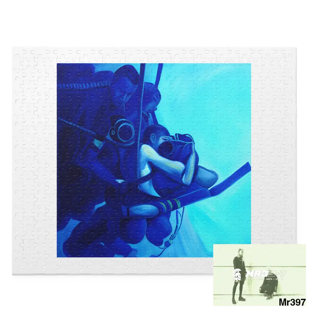 AI Special Dive Days Dahab to Eyton Window View #N019 No 22 Gods Intervention Puzzle (120 252 500-Piece) 20’’ × 16’’