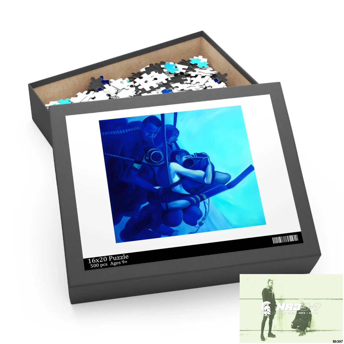 AI Special Dive Days Dahab to Eyton Window View #N019 No 22 Gods Intervention Puzzle (120 252 500-Piece) Puzzle