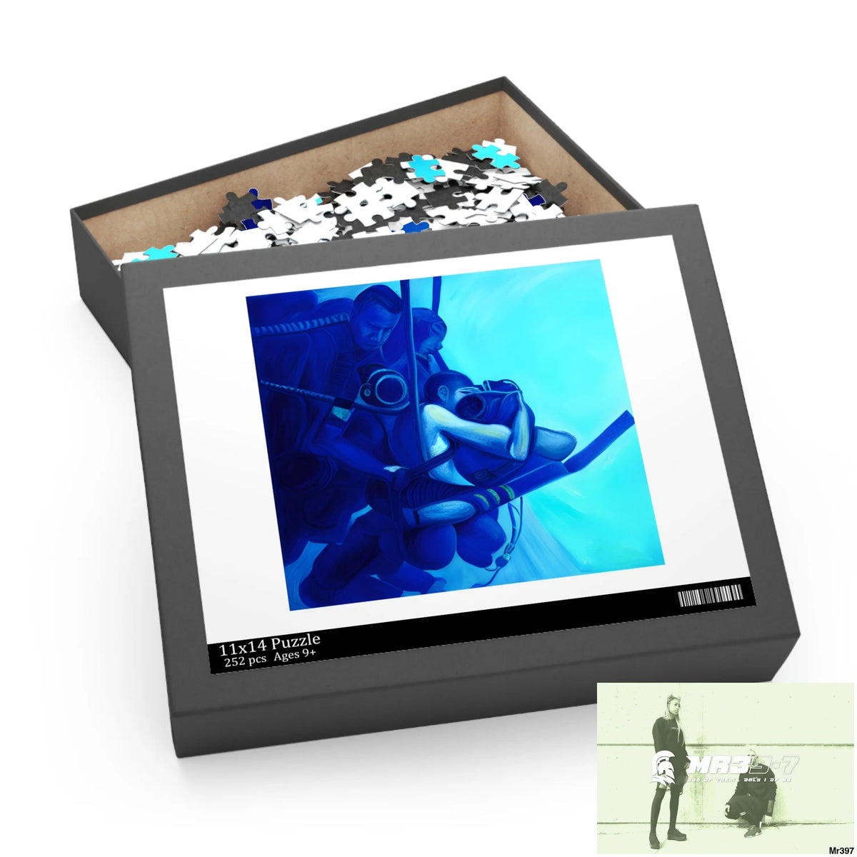 AI Special Dive Days Dahab to Eyton Window View #N019 No 22 Gods Intervention Puzzle (120 252 500-Piece) Puzzle
