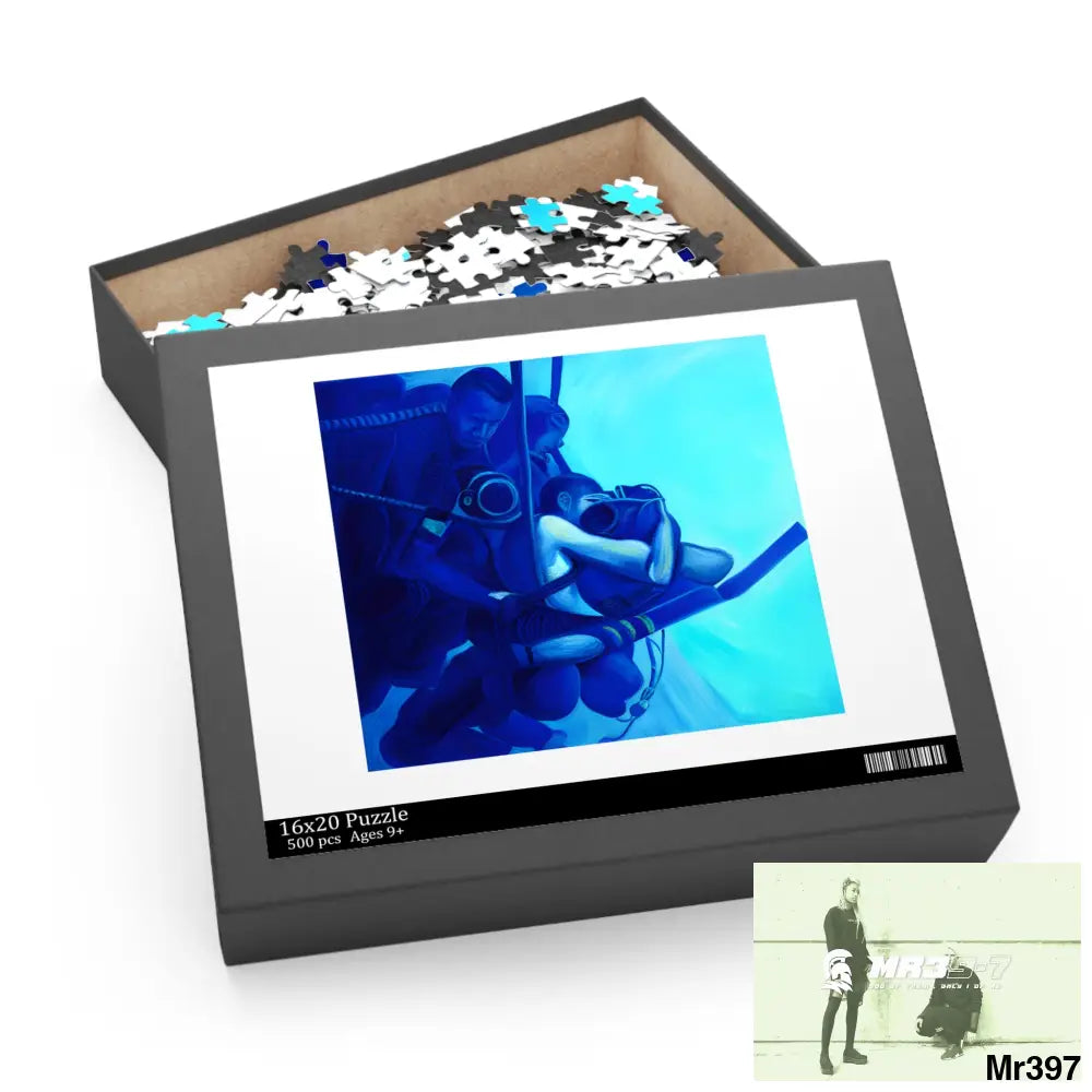 AI Special Dive Days Dahab to Eyton Window View #N019 No 22 Gods Intervention Puzzle (120 252 500-Piece) Puzzle