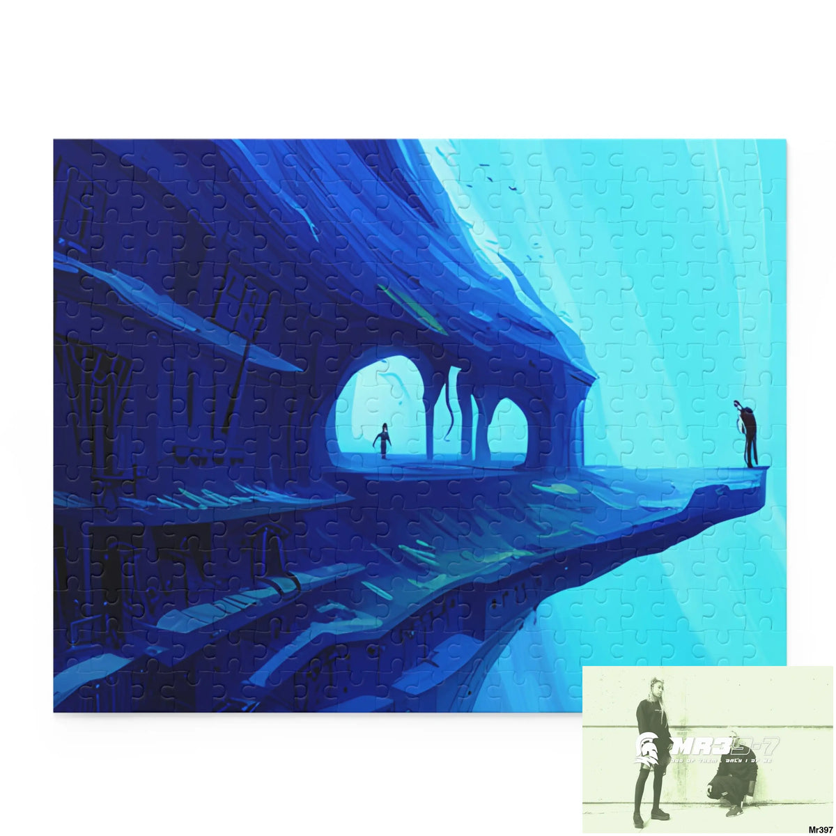 AI Special Dive Days Dahab to Eyton Window View #N03 No 22 Gods Intervention Puzzle (120 252 500-Piece) 14’’ × 11’’