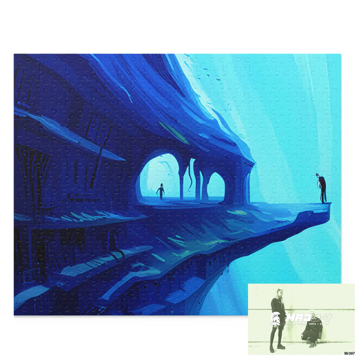 AI Special Dive Days Dahab to Eyton Window View #N03 No 22 Gods Intervention Puzzle (120 252 500-Piece) 20’’ × 16’’