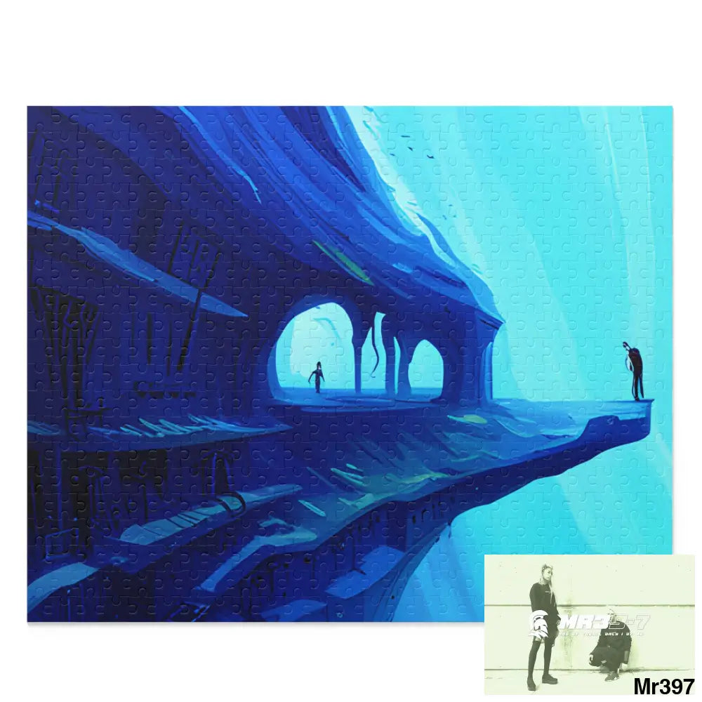 AI Special Dive Days Dahab to Eyton Window View #N03 No 22 Gods Intervention Puzzle (120 252 500-Piece) 20’’ × 16’’