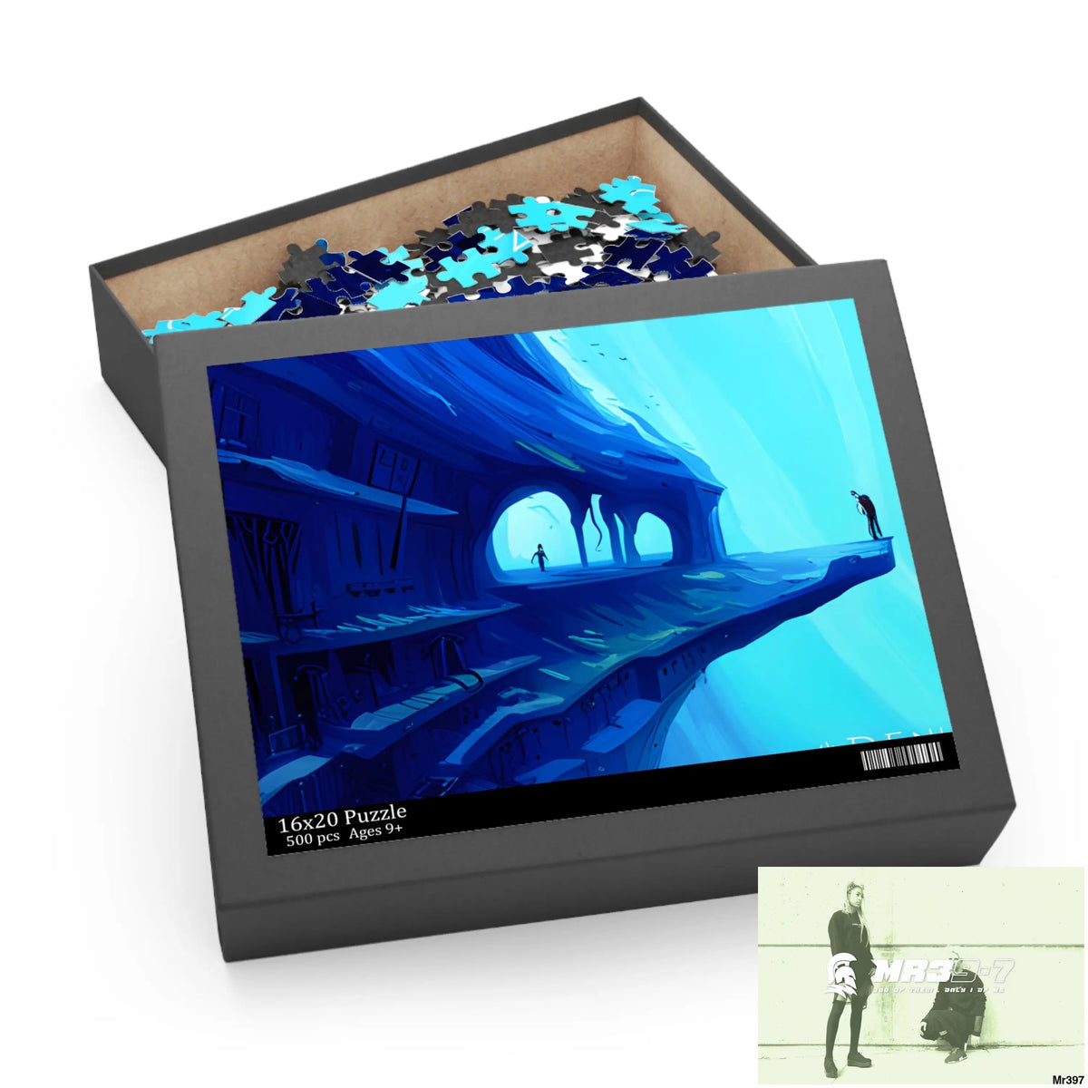 AI Special Dive Days Dahab to Eyton Window View #N03 No 22 Gods Intervention Puzzle (120 252 500-Piece) Puzzle