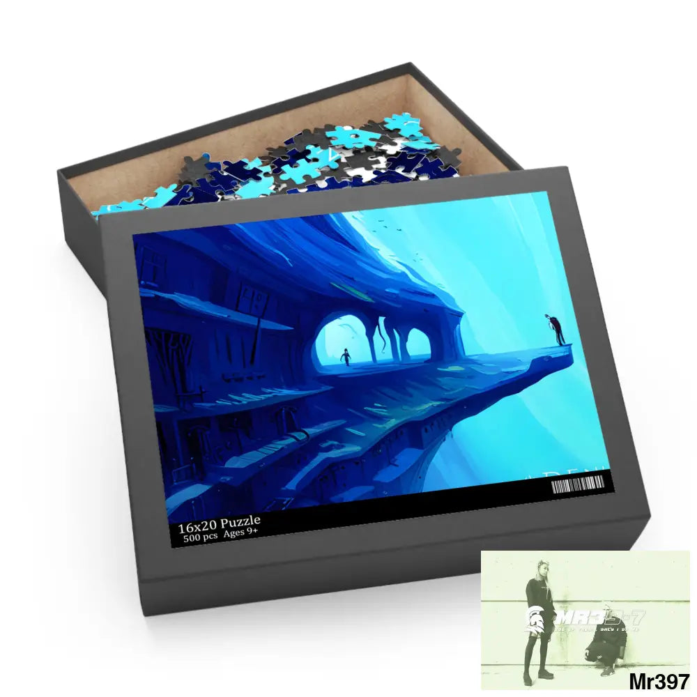 AI Special Dive Days Dahab to Eyton Window View #N03 No 22 Gods Intervention Puzzle (120 252 500-Piece) Puzzle