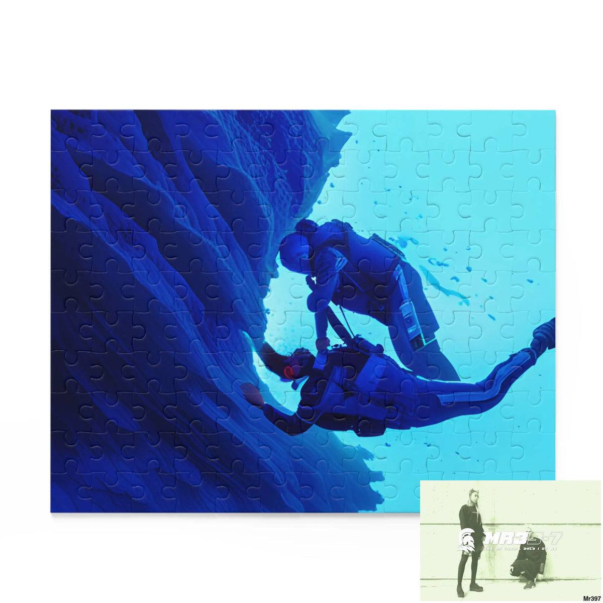 AI Special Dive Days Dahab to Eyton Window View #No11 No 22 Gods Intervention Puzzle (120 252 500-Piece) 10’’ × 8’’
