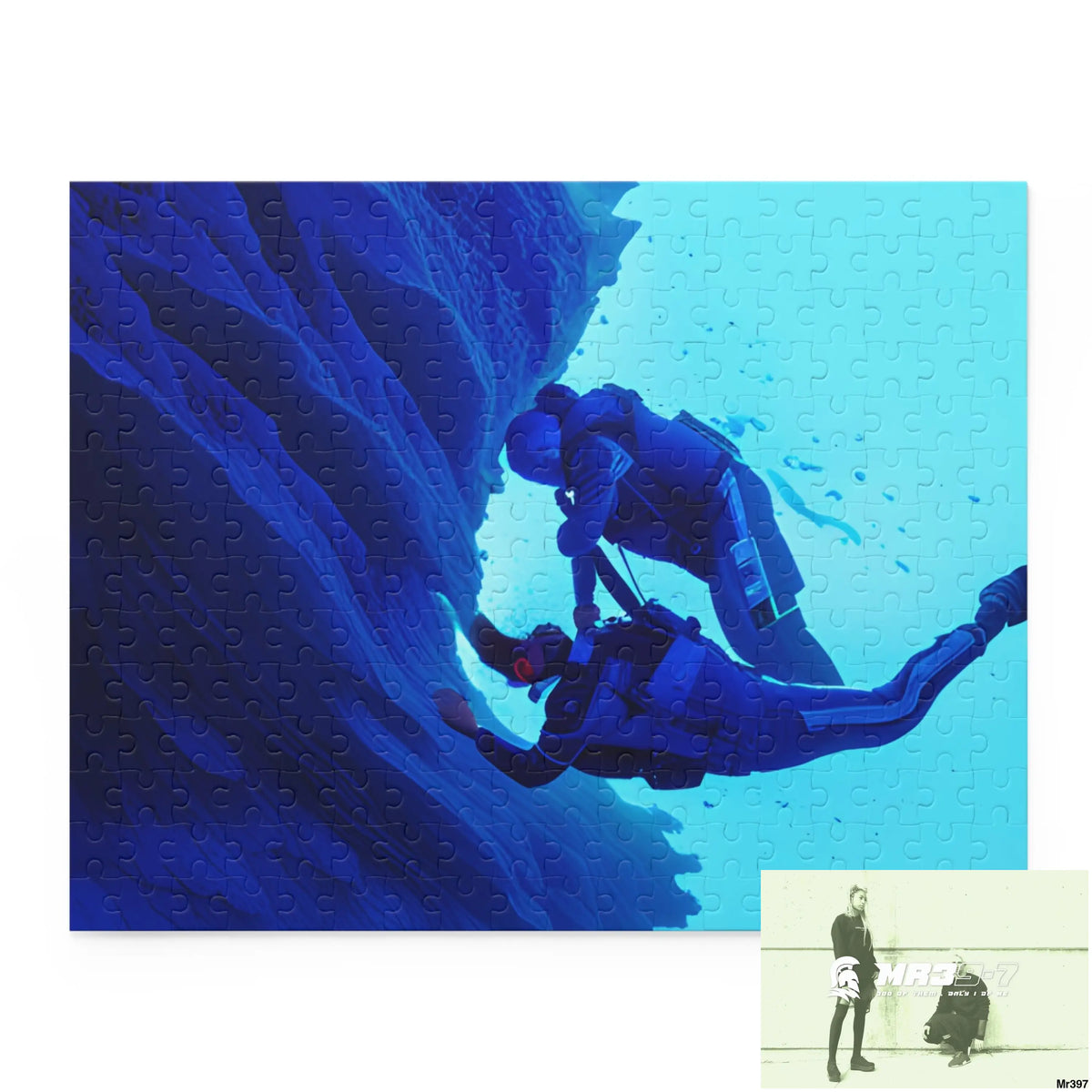 AI Special Dive Days Dahab to Eyton Window View #No11 No 22 Gods Intervention Puzzle (120 252 500-Piece) 14’’ × 11’’