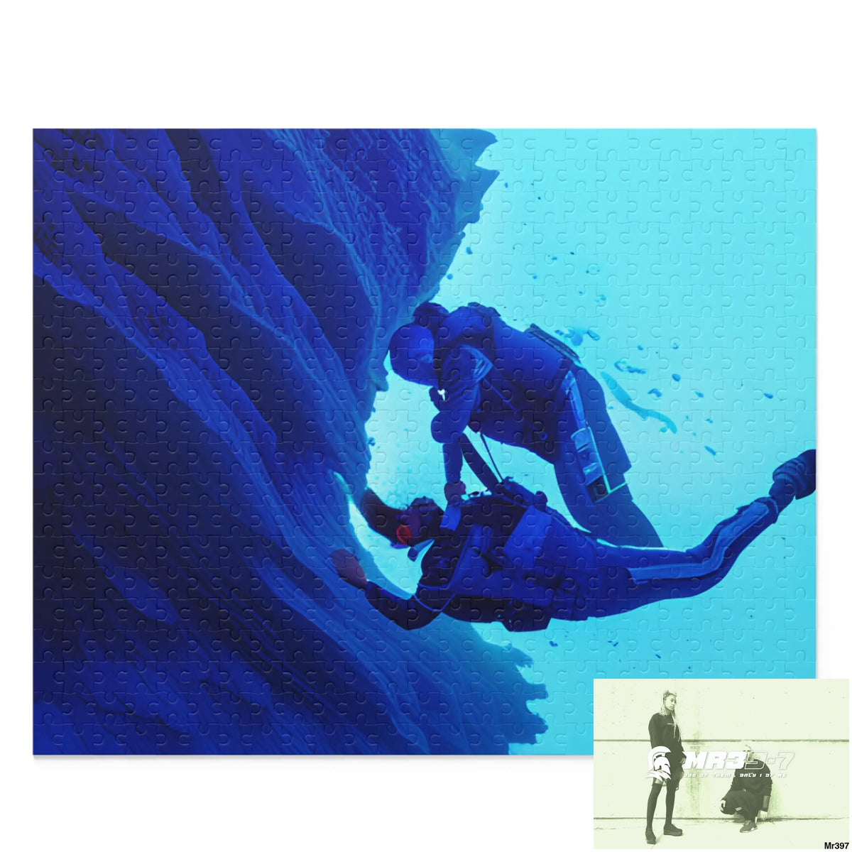 AI Special Dive Days Dahab to Eyton Window View #No11 No 22 Gods Intervention Puzzle (120 252 500-Piece) 20’’ × 16’’
