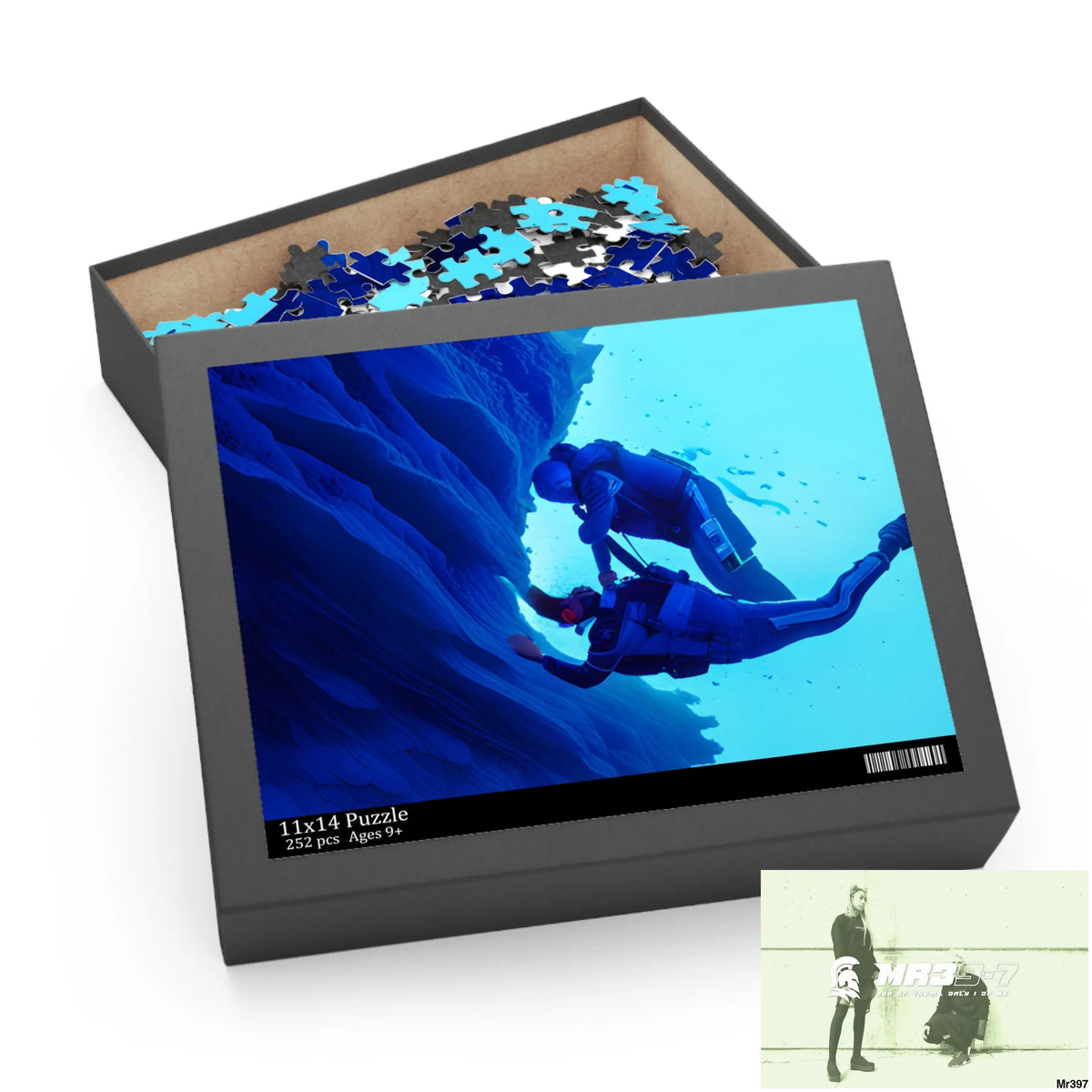 AI Special Dive Days Dahab to Eyton Window View #No11 No 22 Gods Intervention Puzzle (120 252 500-Piece) Puzzle