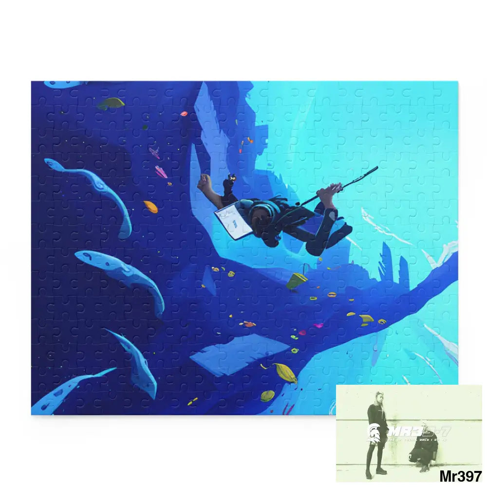 AI Special Dive Days Dahab to Eyton Window View #NO4 No 22 Gods Intervention Puzzle (120 252 500-Piece) 14’’ × 11’’