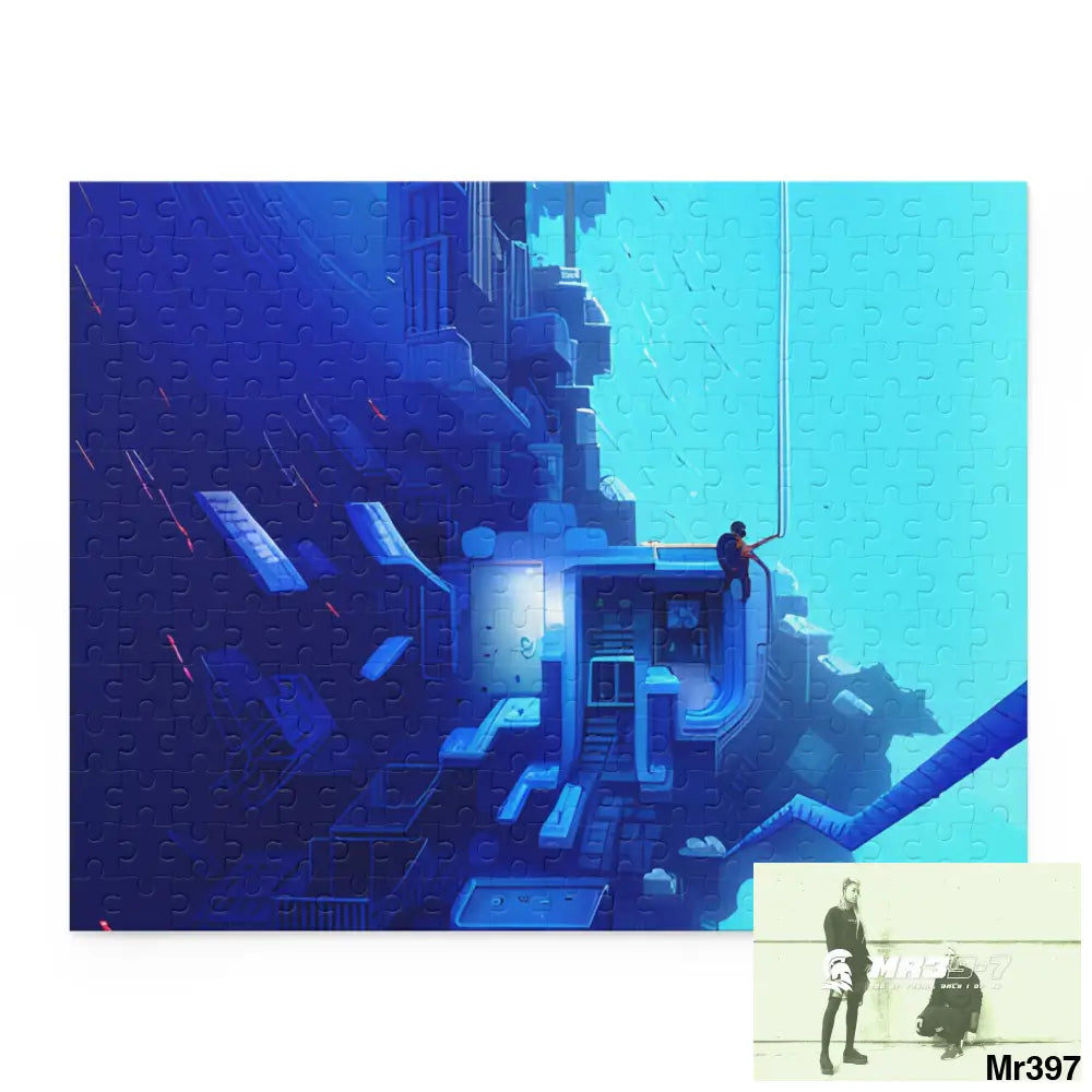 AI Special Dive Days Dahab to Eyton Window View #NO5 No 22 Gods Intervention Puzzle (120 252 500-Piece) 14’’ × 11’’