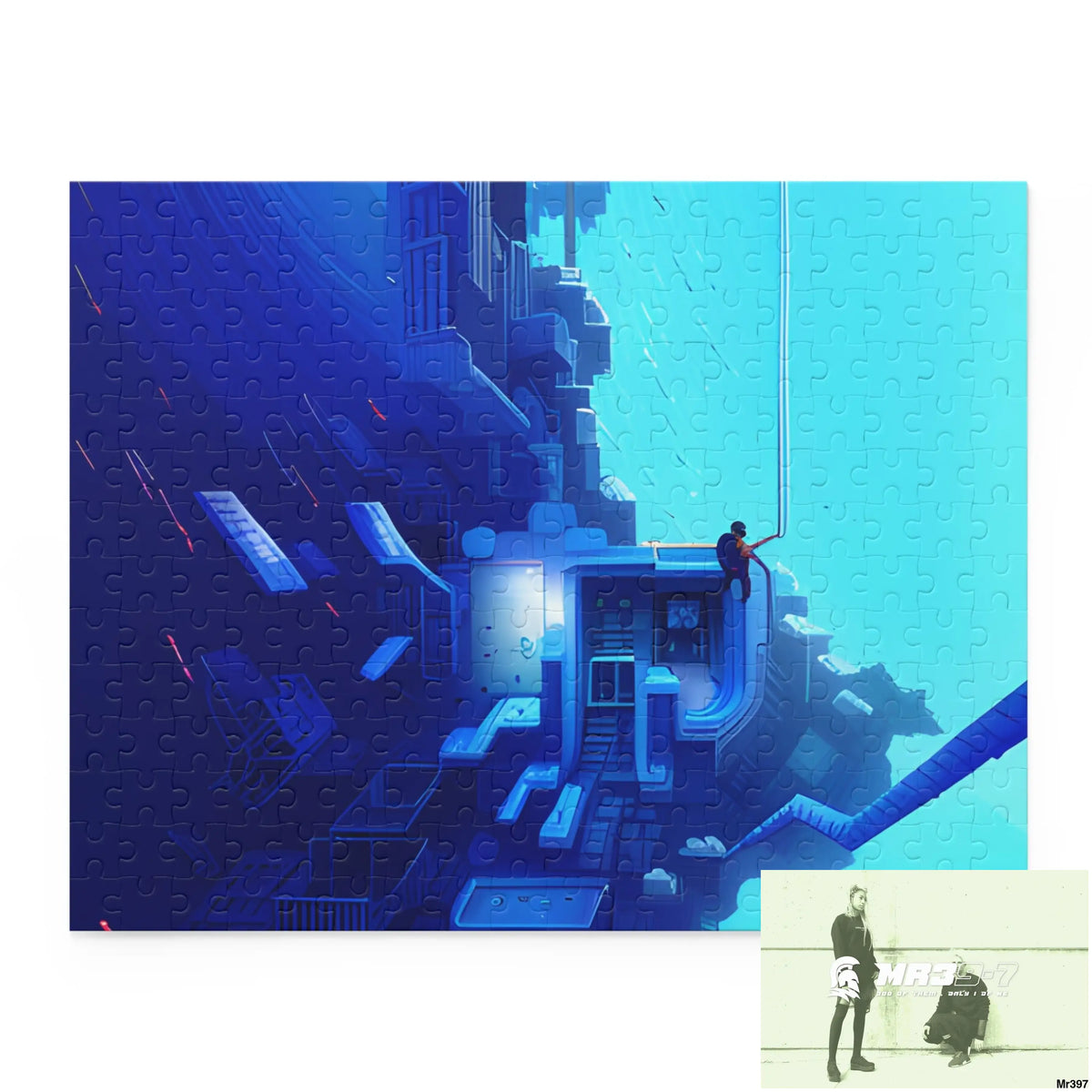 AI Special Dive Days Dahab to Eyton Window View #NO5 No 22 Gods Intervention Puzzle (120 252 500-Piece) 14’’ × 11’’