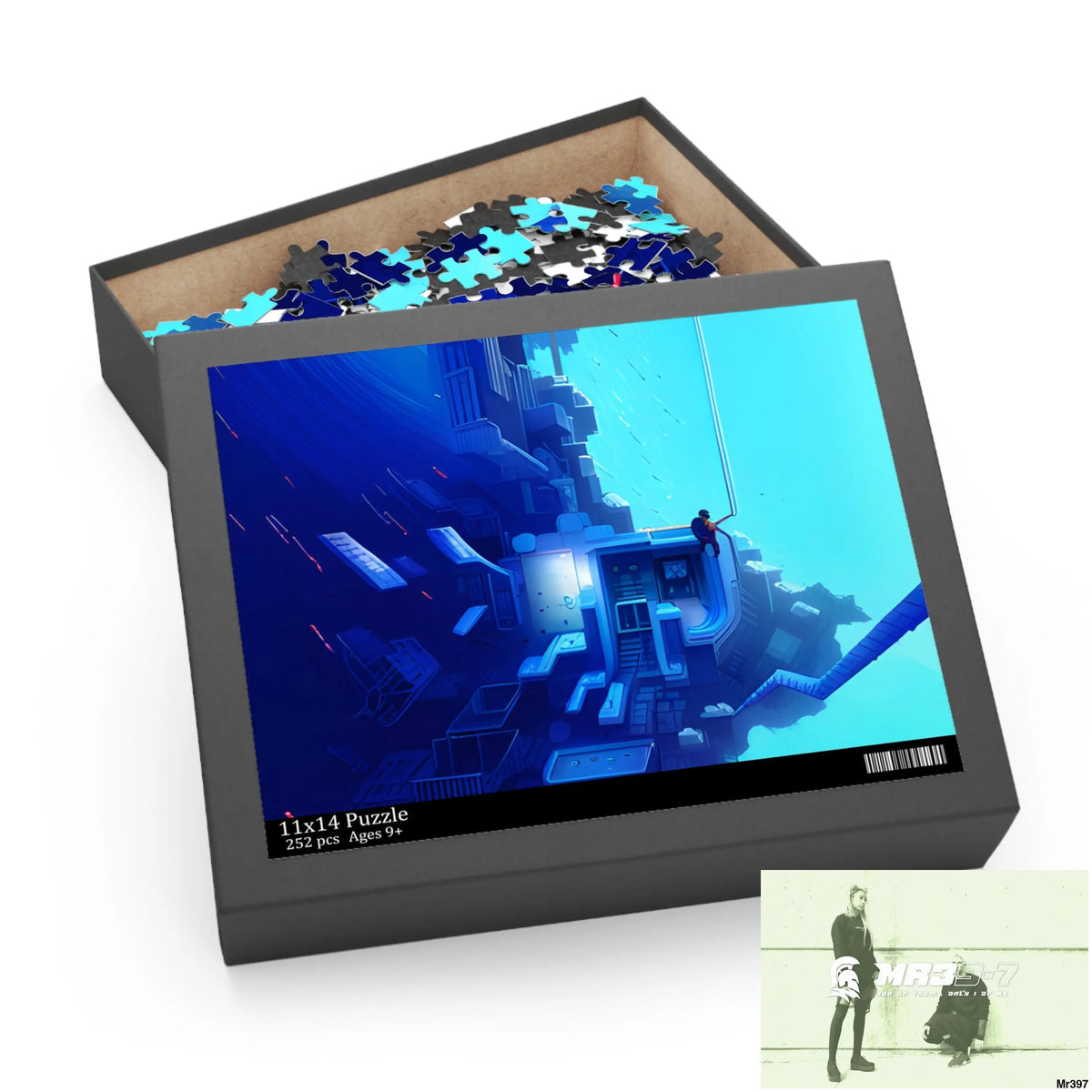 AI Special Dive Days Dahab to Eyton Window View #NO5 No 22 Gods Intervention Puzzle (120 252 500-Piece) Puzzle