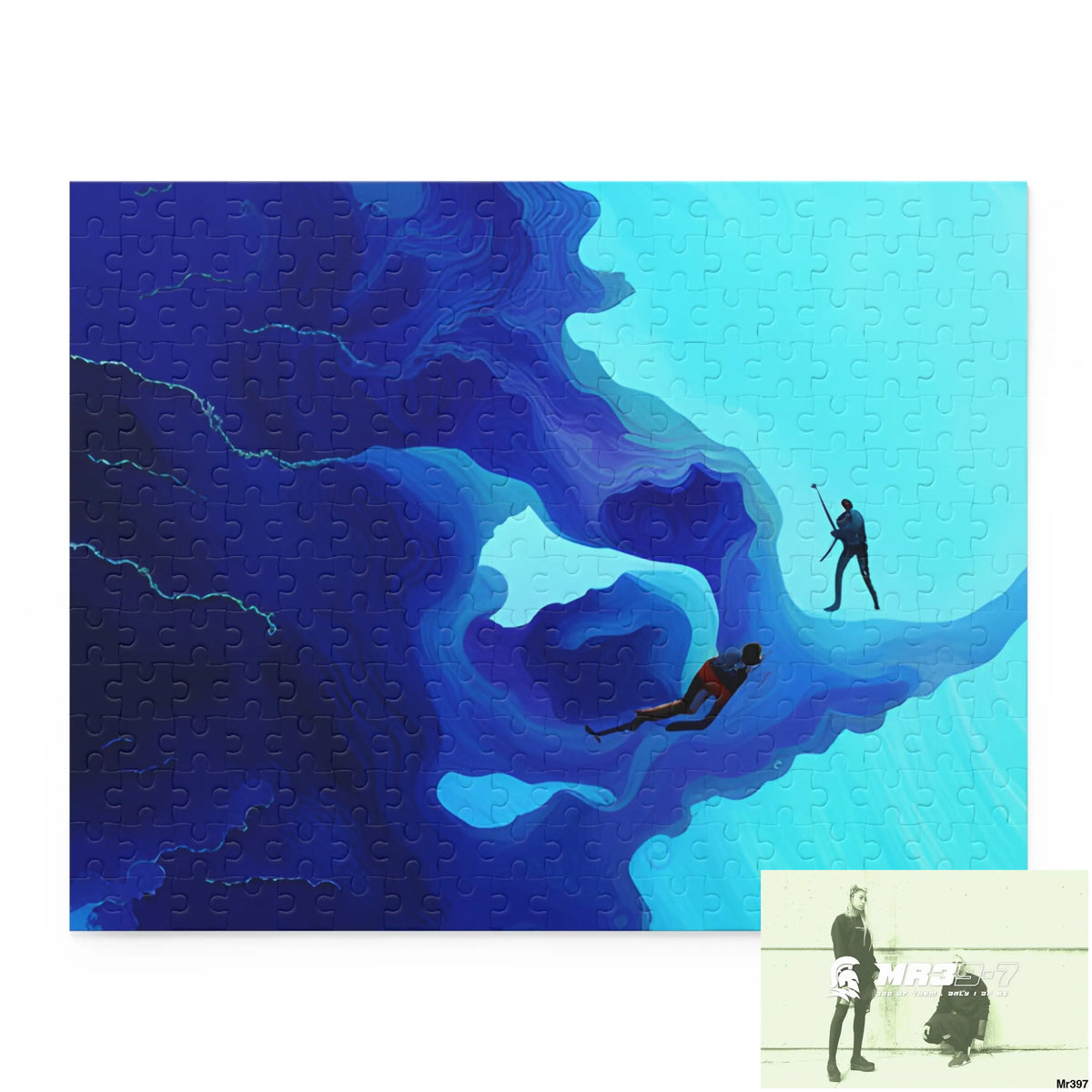 AI Special Dive Days Dahab to Eyton Window View #NO6 No 22 Gods Intervention Puzzle (120 252 500-Piece) 14’’ × 11’’