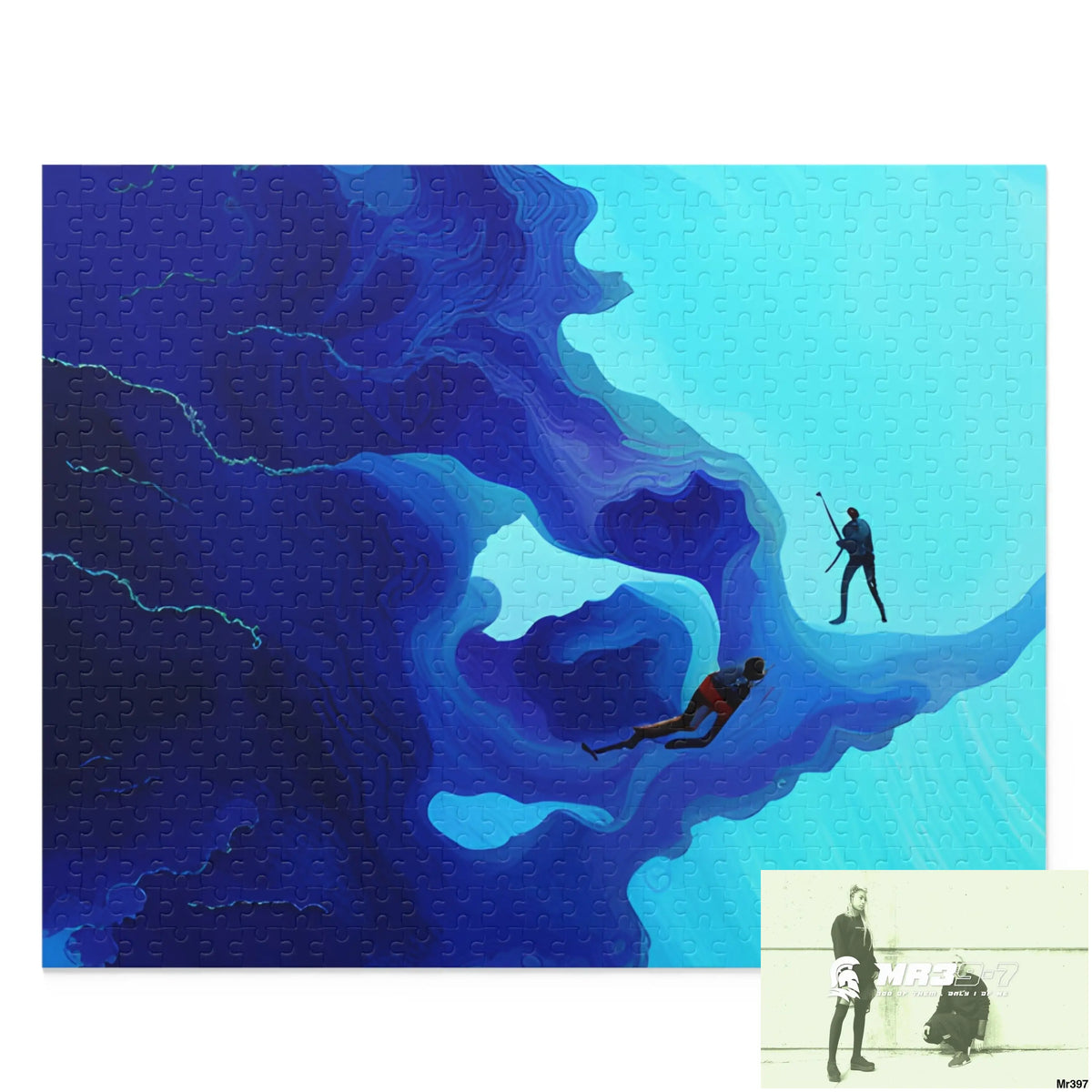 AI Special Dive Days Dahab to Eyton Window View #NO6 No 22 Gods Intervention Puzzle (120 252 500-Piece) 20’’ × 16’’