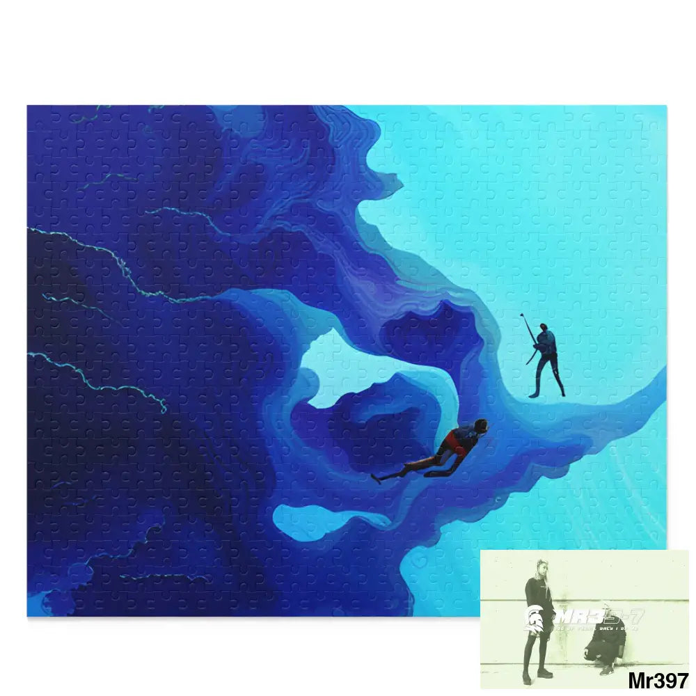 AI Special Dive Days Dahab to Eyton Window View #NO6 No 22 Gods Intervention Puzzle (120 252 500-Piece) 20’’ × 16’’